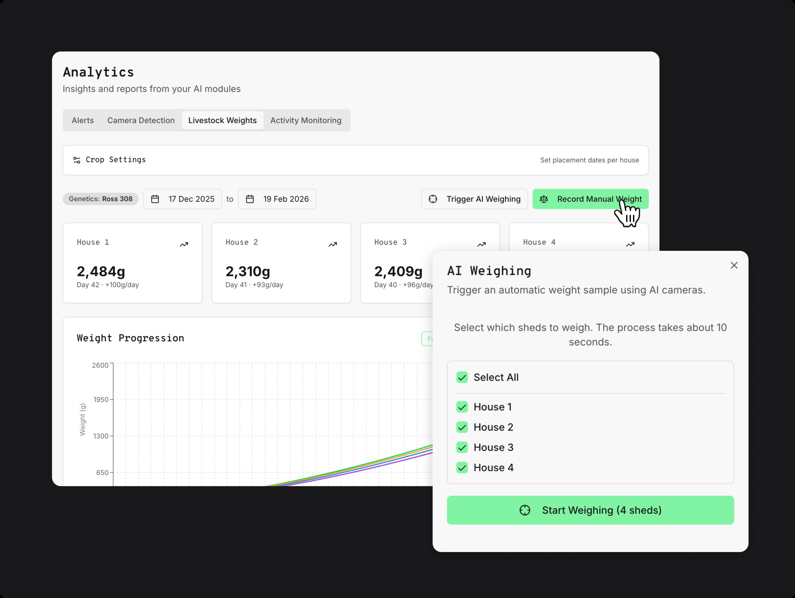 CAI Livestock Weight Monitoring