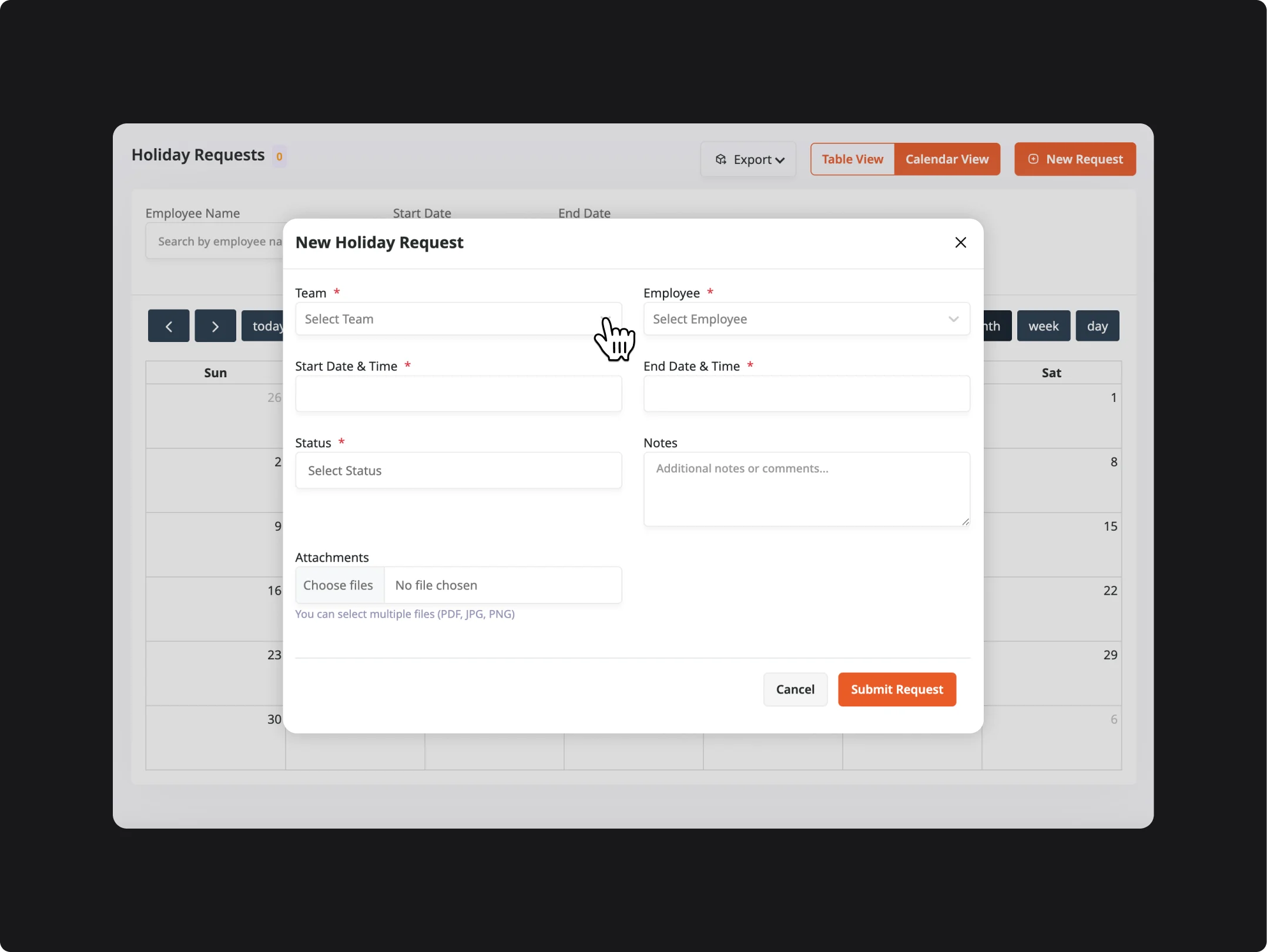 Staff Leave Management