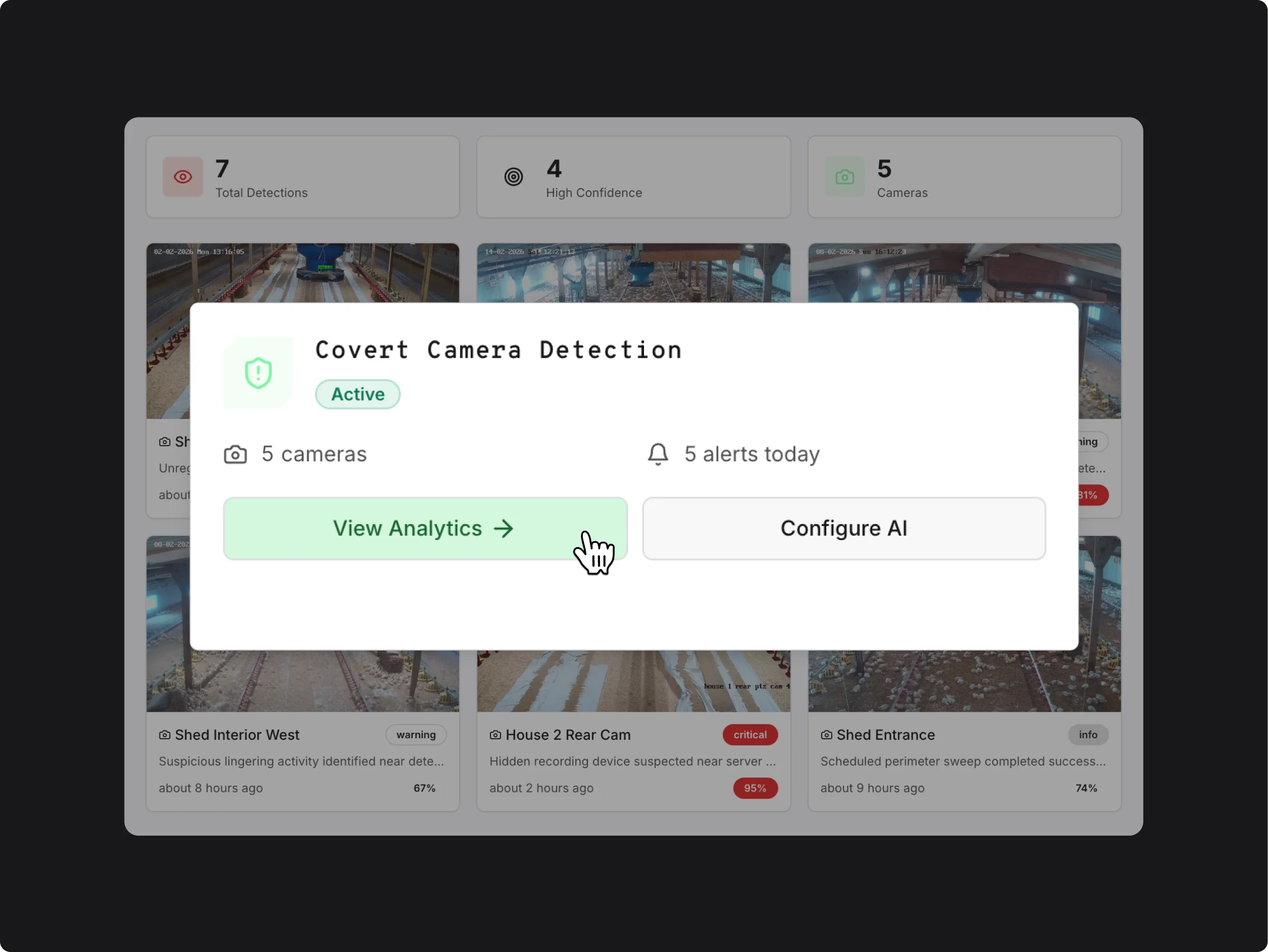 Hidden Surveillance Detection