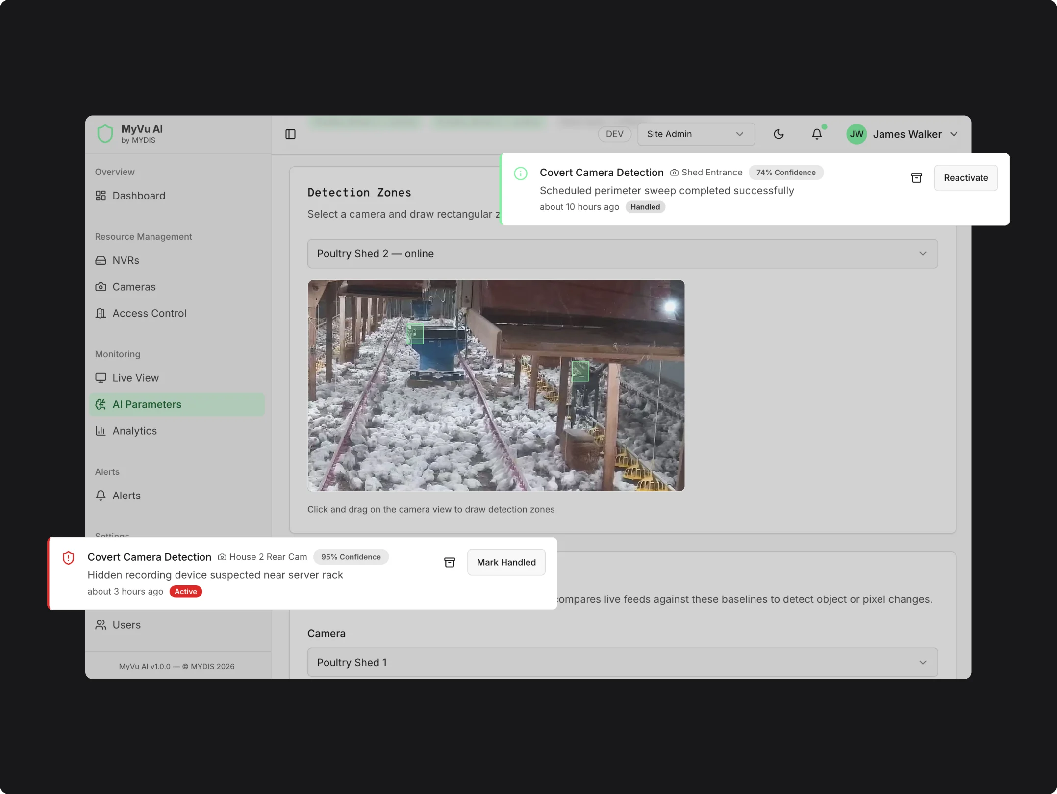 Detection Insights & Activity Monitoring